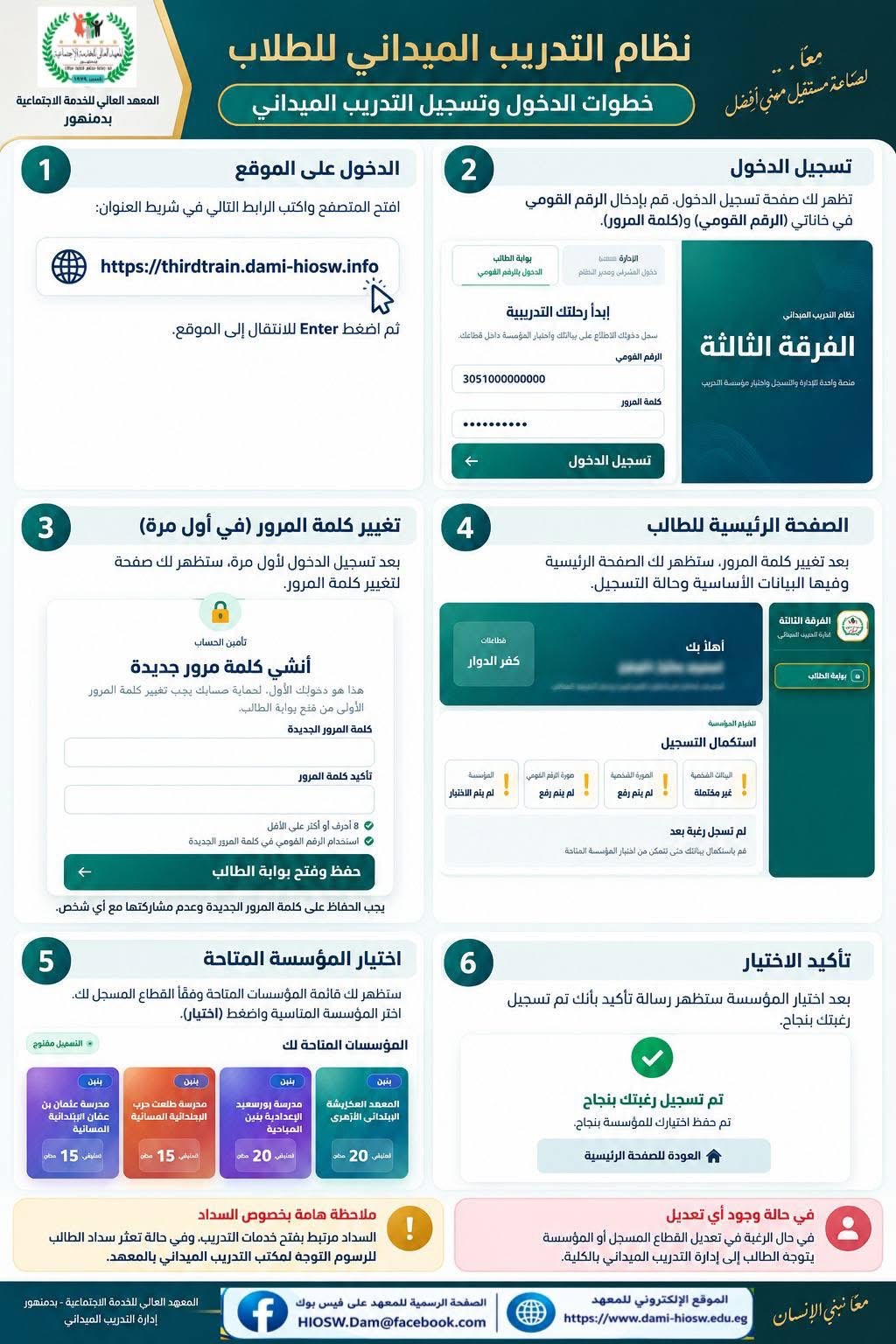هااااام لطلاب الفرقة الرابعة